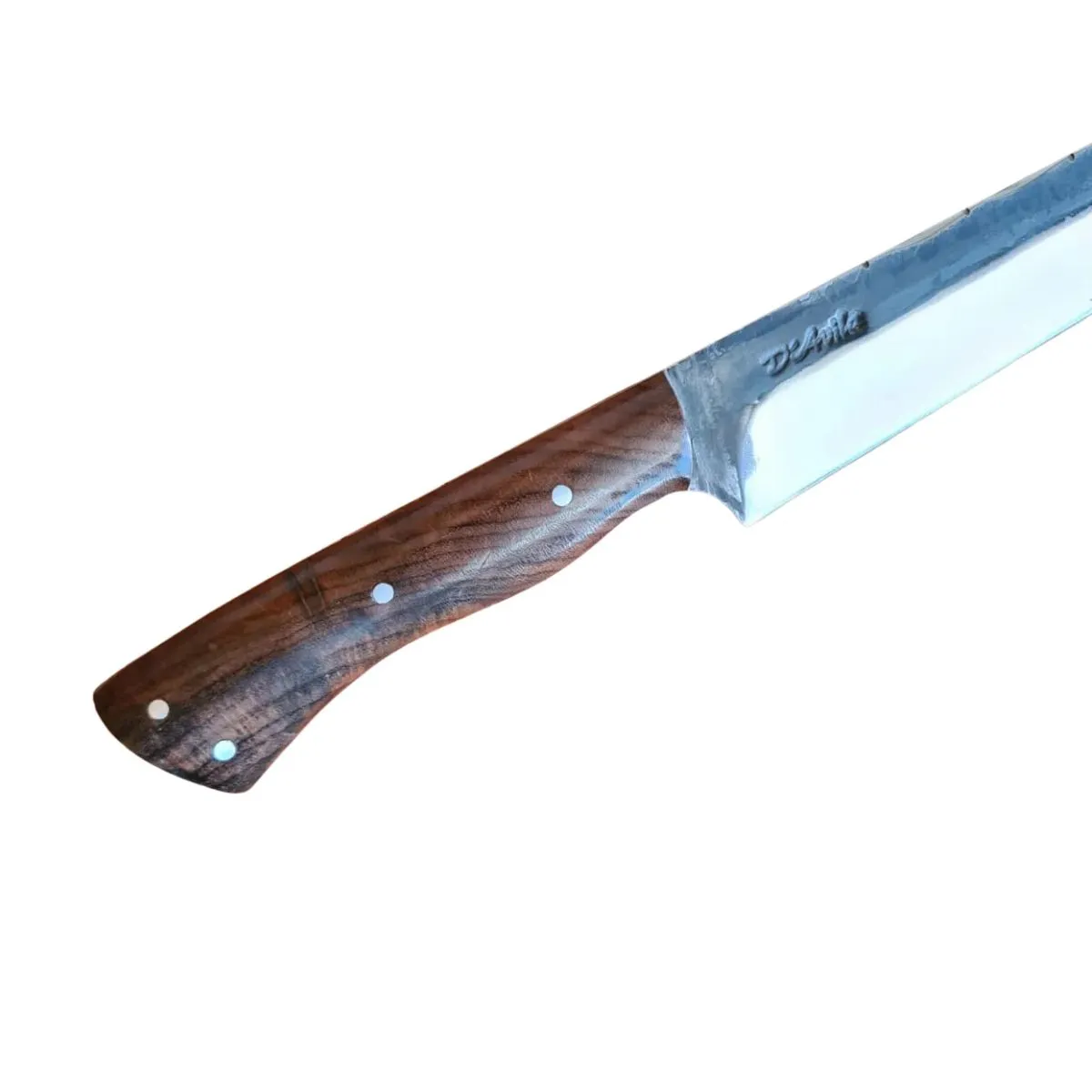 Faca Artesanal Gaúcha Churrasco Aço Carbono 12" Cabo Hibrido - Brk Agro
