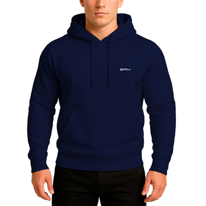 Moletom com Capuz Unissex Brk Cores Básicas Minimal
