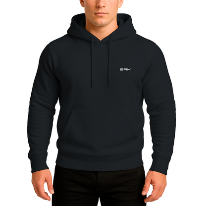 Moletom com Capuz Unissex Brk Cores Básicas Minimal