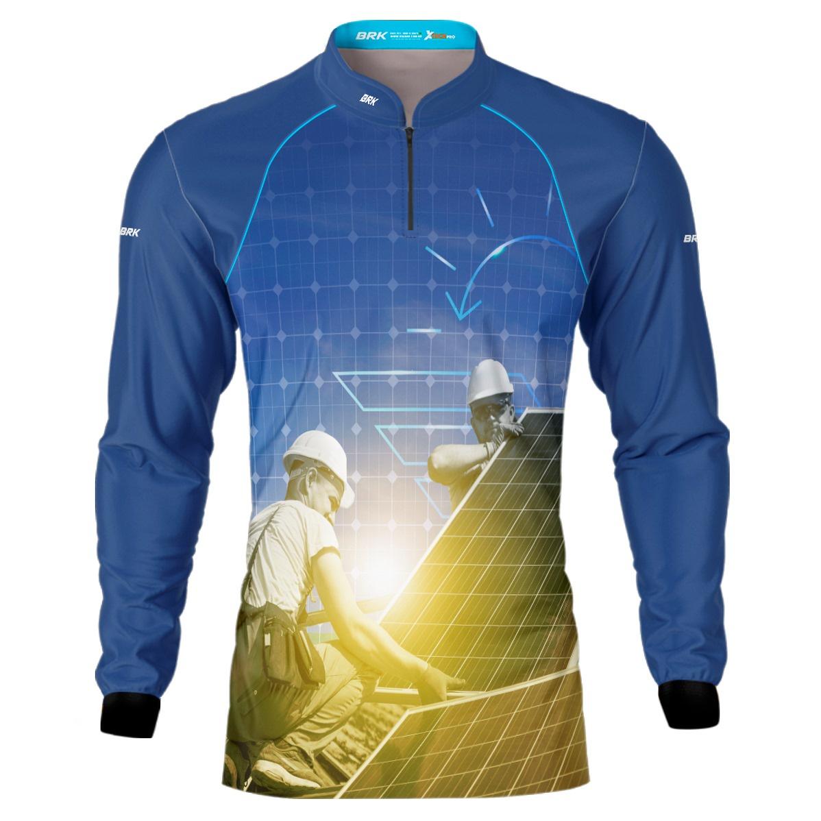 Camisa Agro Brk Profissionais da Energia Solar UV50+ - Brk Agro
