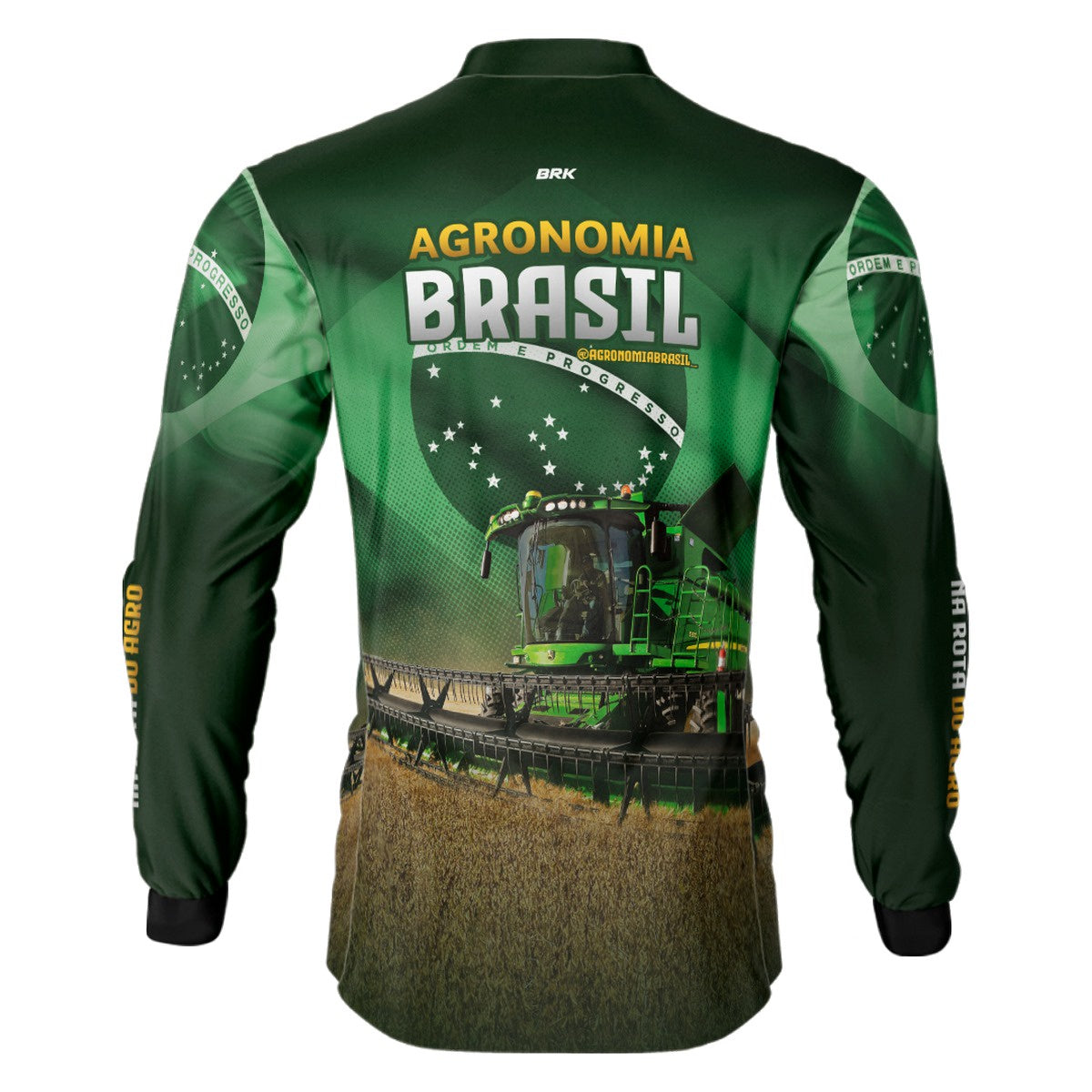 Camisa Agro Brk Agronomia Brasil com Proteção Solar UV50+ - BRK AGRO