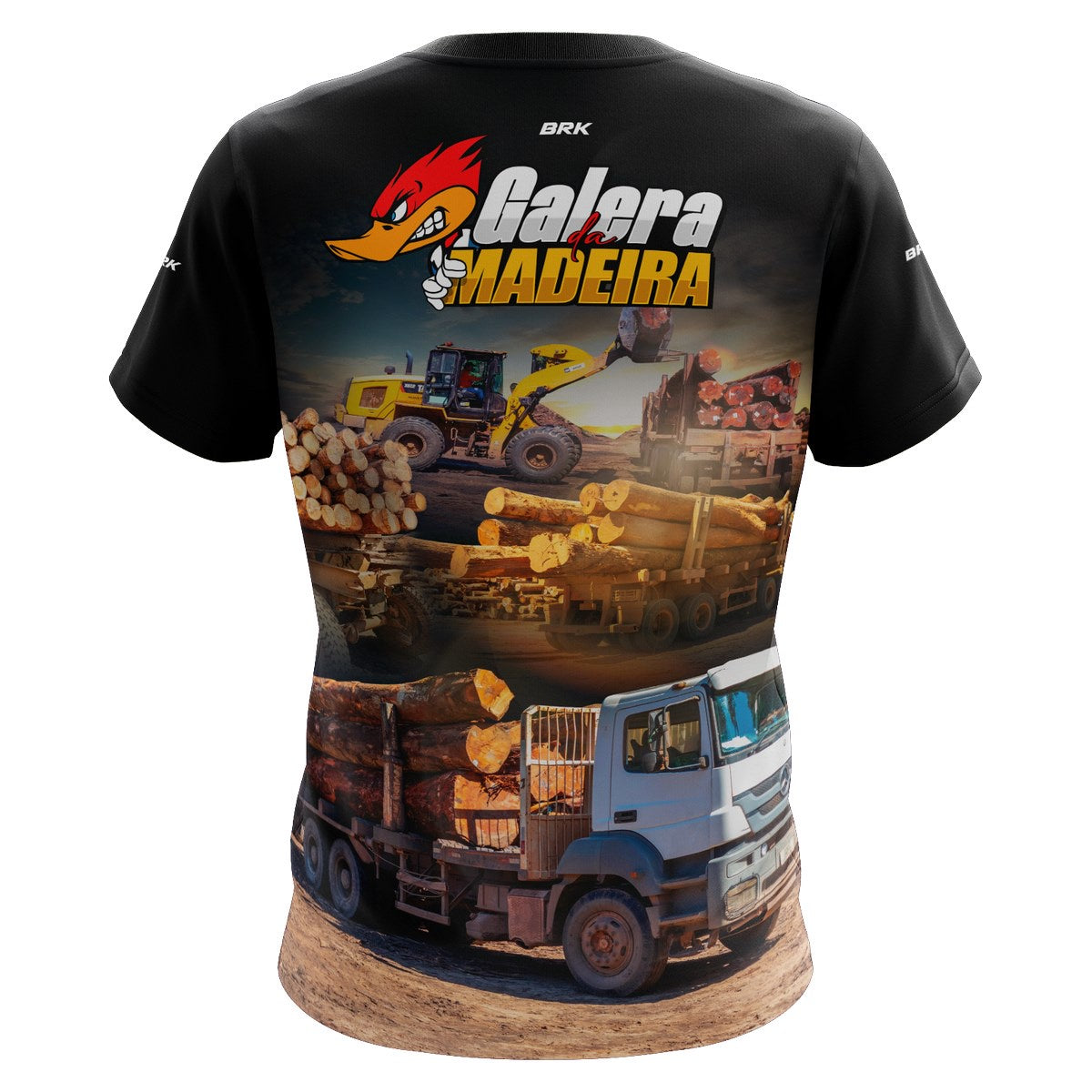 Camiseta Agro Brk Madeireiro com Proteção Solar UV50+ - Brk Agro