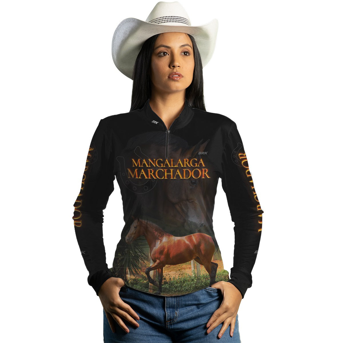 Camisa Agro Brk Manga Larga Marchador com Proteção UV50+ - BRK AGRO
