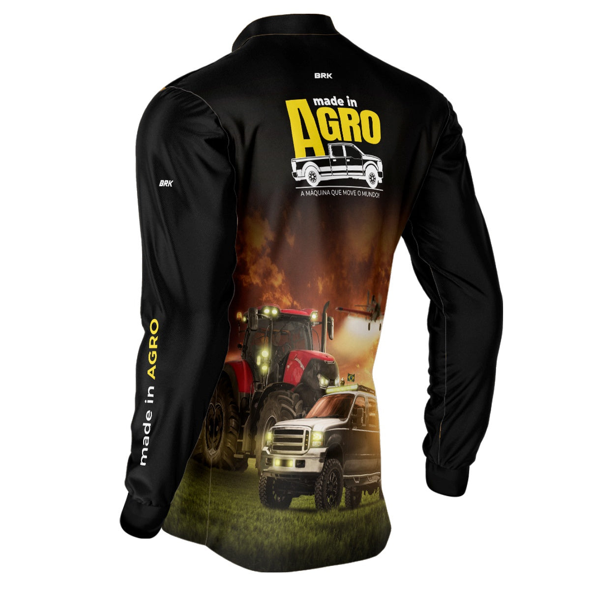 Camisa Agro Brk Caminhonete F-250 com Proteção Solar UV50+ - BRK AGRO