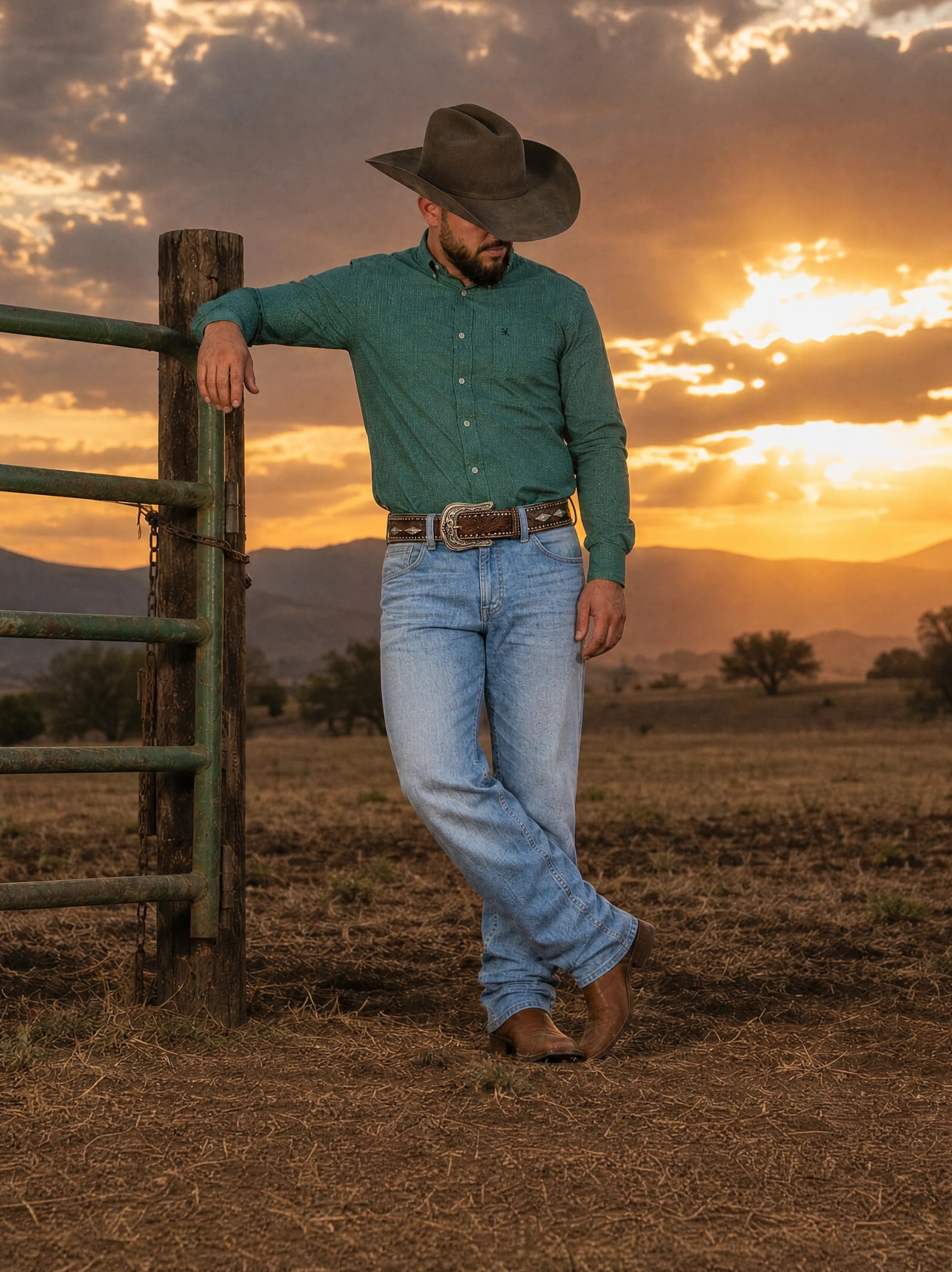 Calça Jeans Western Denim - Masculina