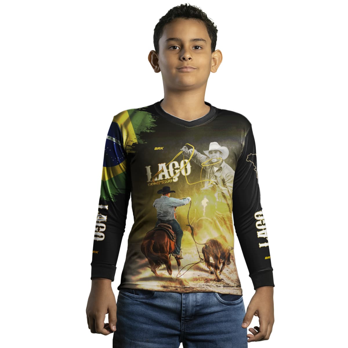 Camisa Agro Brk Laço Comprido com Proteção UV50+ - BRK AGRO