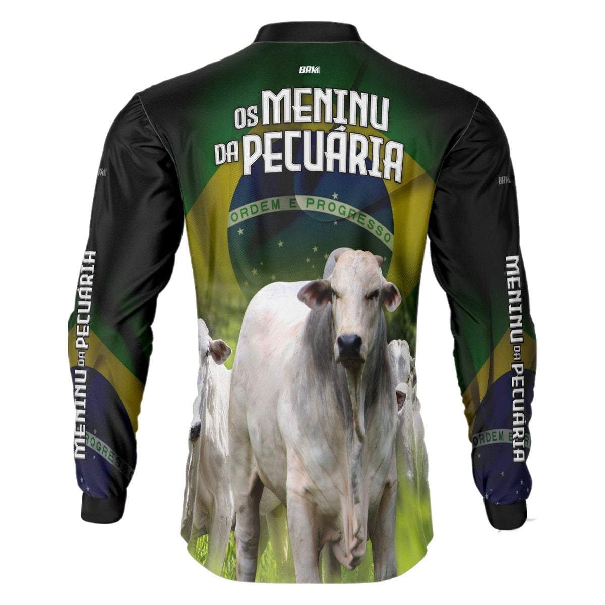 Camisa Agro Brk Os Meninu da Pecuária com Proteção Solar UV50+ - Brk Agro