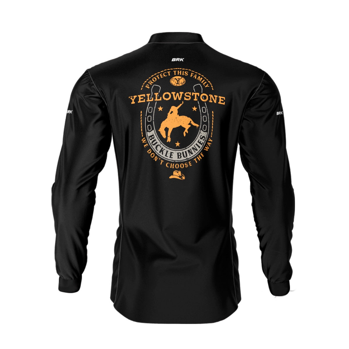 Camisa Agro Brk Yellowstone Protect this Family com Proteção Solar UV50+ - Brk Agro