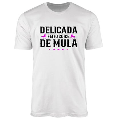 Camiseta Agro Brk Delicada Feito Coice de Mula com Algodão Premium - Brk Agro