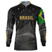 Camisa Agro Brk Brasil Preta com Proteção Solar UV50+ - BRK AGRO