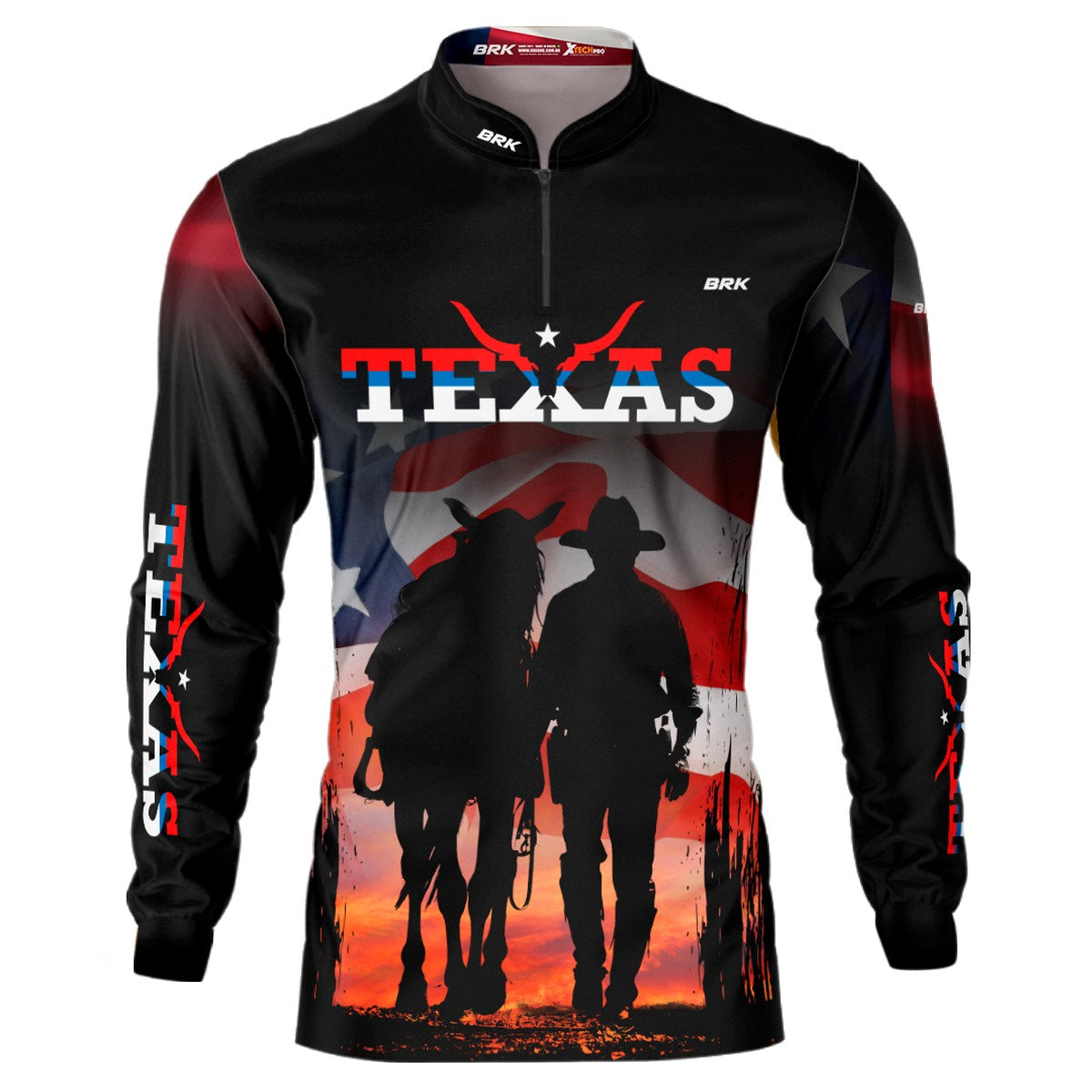 Camisa Agro Brk Texano com Proteção Solar UV50+ - Brk Agro