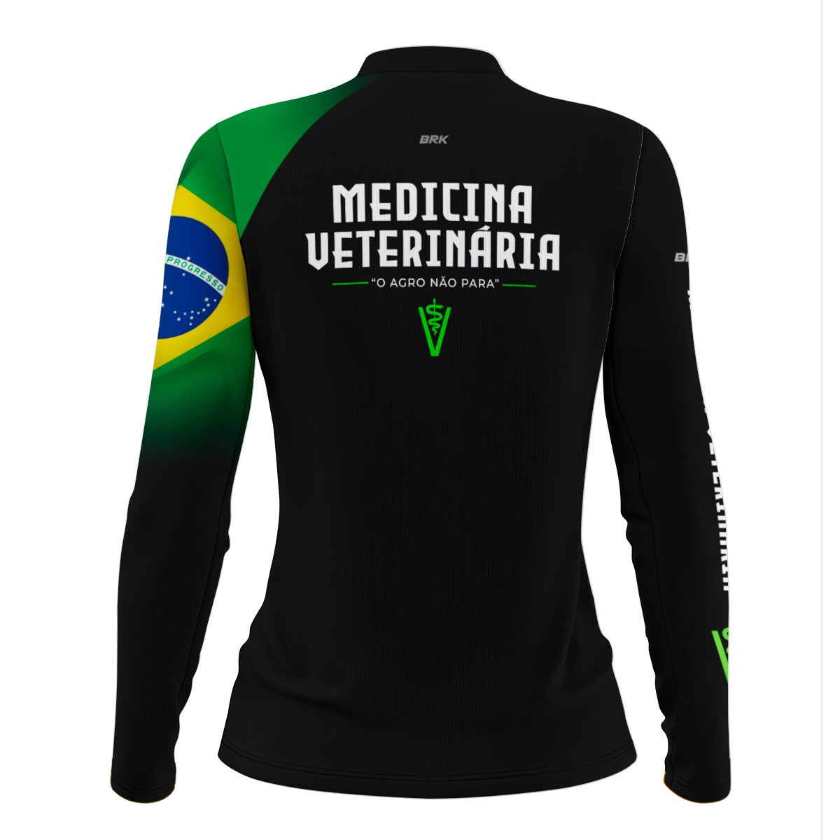 Camisa Feminina Agro Brk Medicina Veterinária com UV50+ - Brk Agro