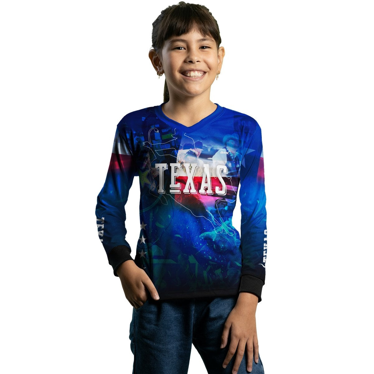 Camisa Agro Brk Country Texas Rodeio com Proteção Solar UV50+ - BRK AGRO