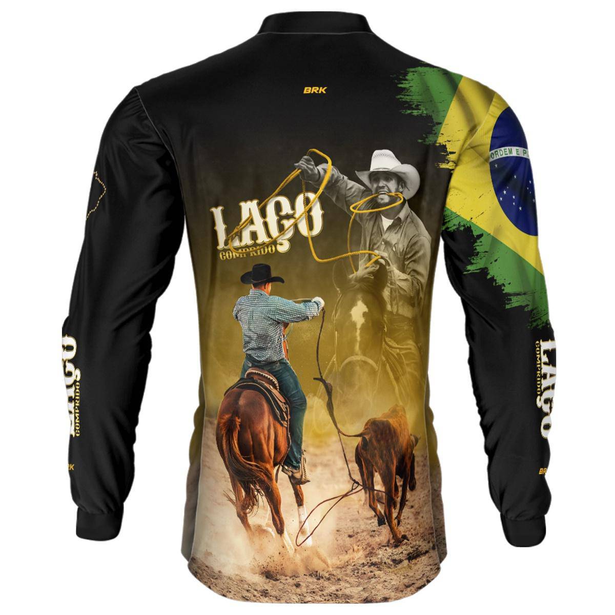 Camisa Agro Brk Laço Comprido com Proteção UV50+ - BRK AGRO