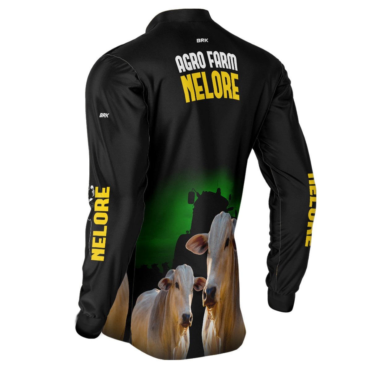 Camisa Agro Brk Farm Nelore com Proteção Solar UV50+ - BRK AGRO