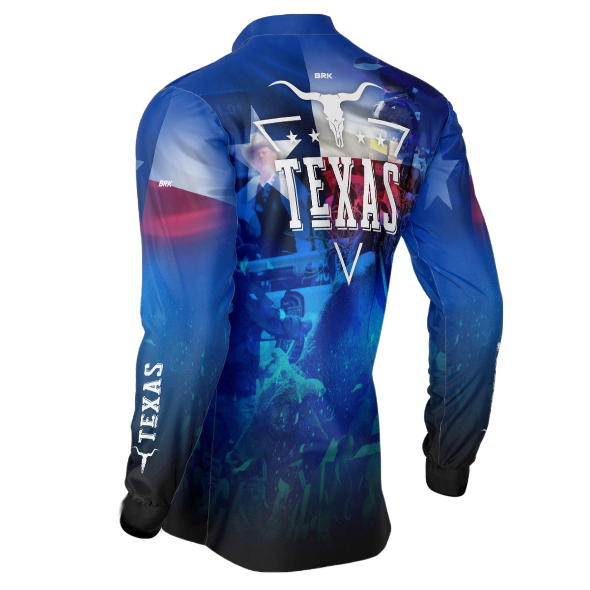 Camisa Agro Brk Country Texas Rodeio com Proteção Solar UV50+ - BRK AGRO