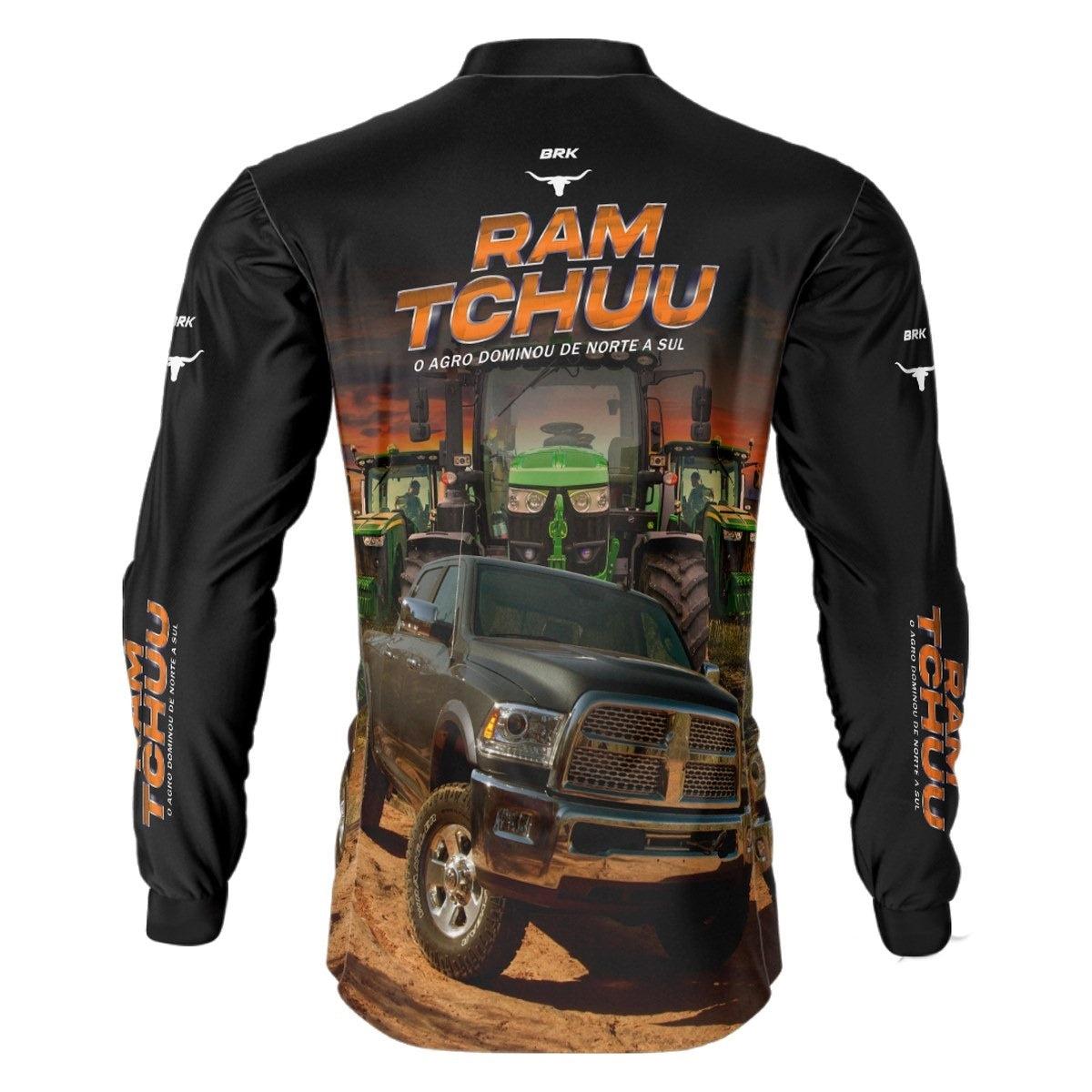 Camisa Agro Brk Caminhonete RAM TCHUU com Proteção Solar UV50+ - BRK AGRO