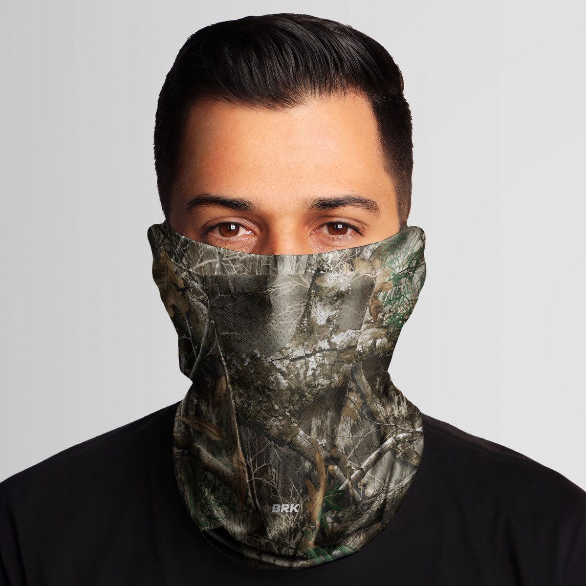 Bandana Black Mask Brk Camuflada Folhas e Galhos Tipo 2 com Proteção UV50+ - Brk Agro