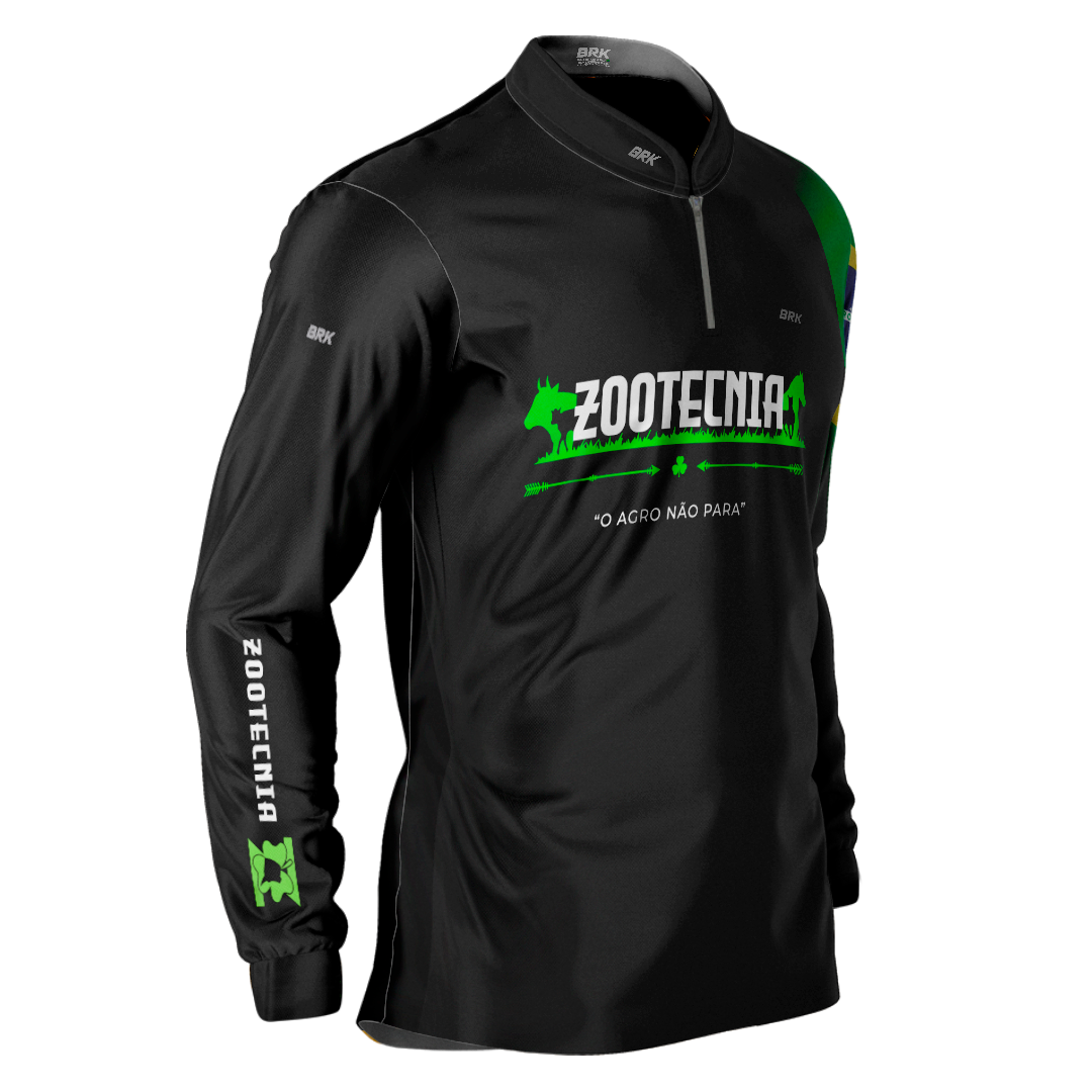 Camisa Agro Brk Zootecnia com UV50+ - BRK AGRO