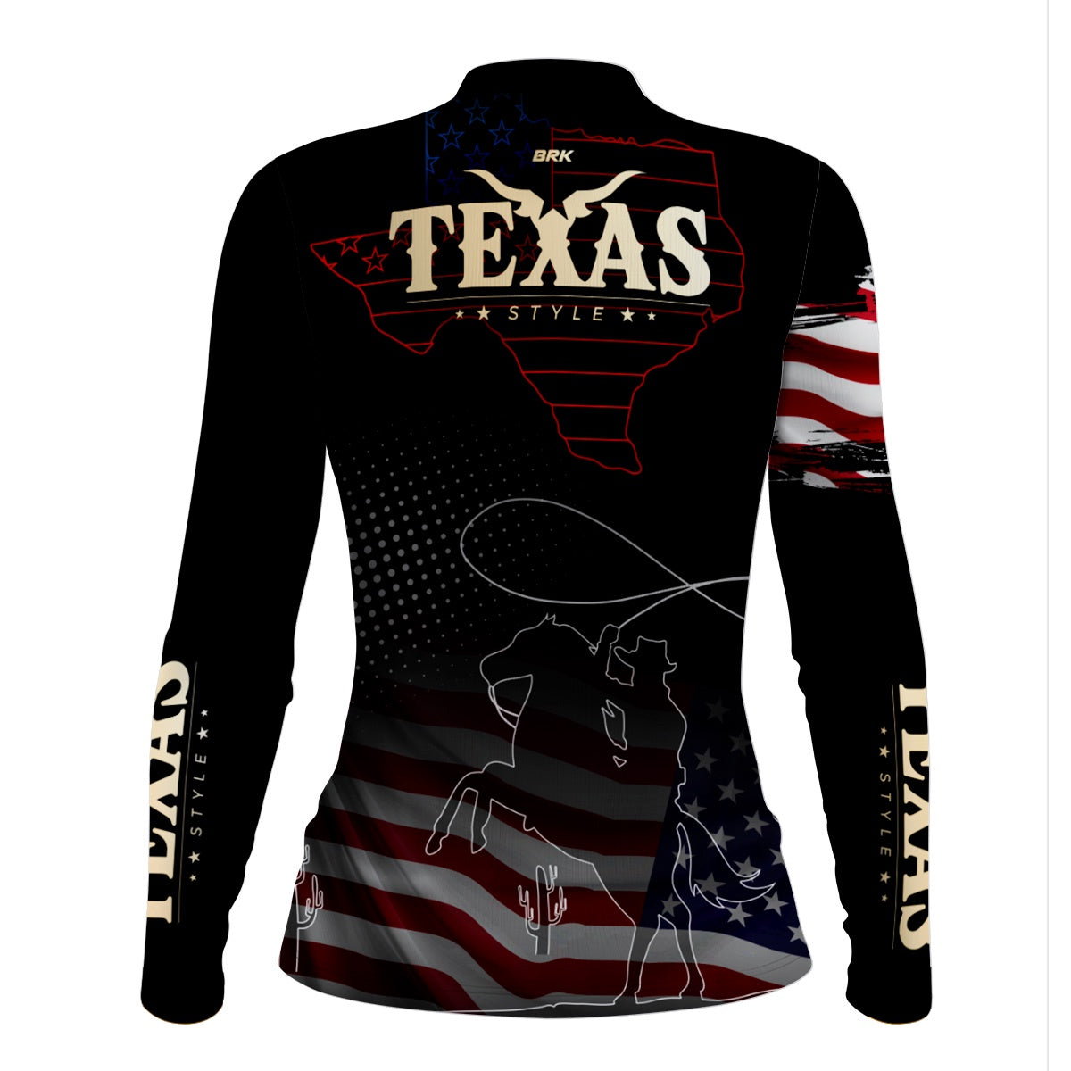 Camisa Feminina Agro Brk Texas Estados Unidos com UV50+ - Brk Agro