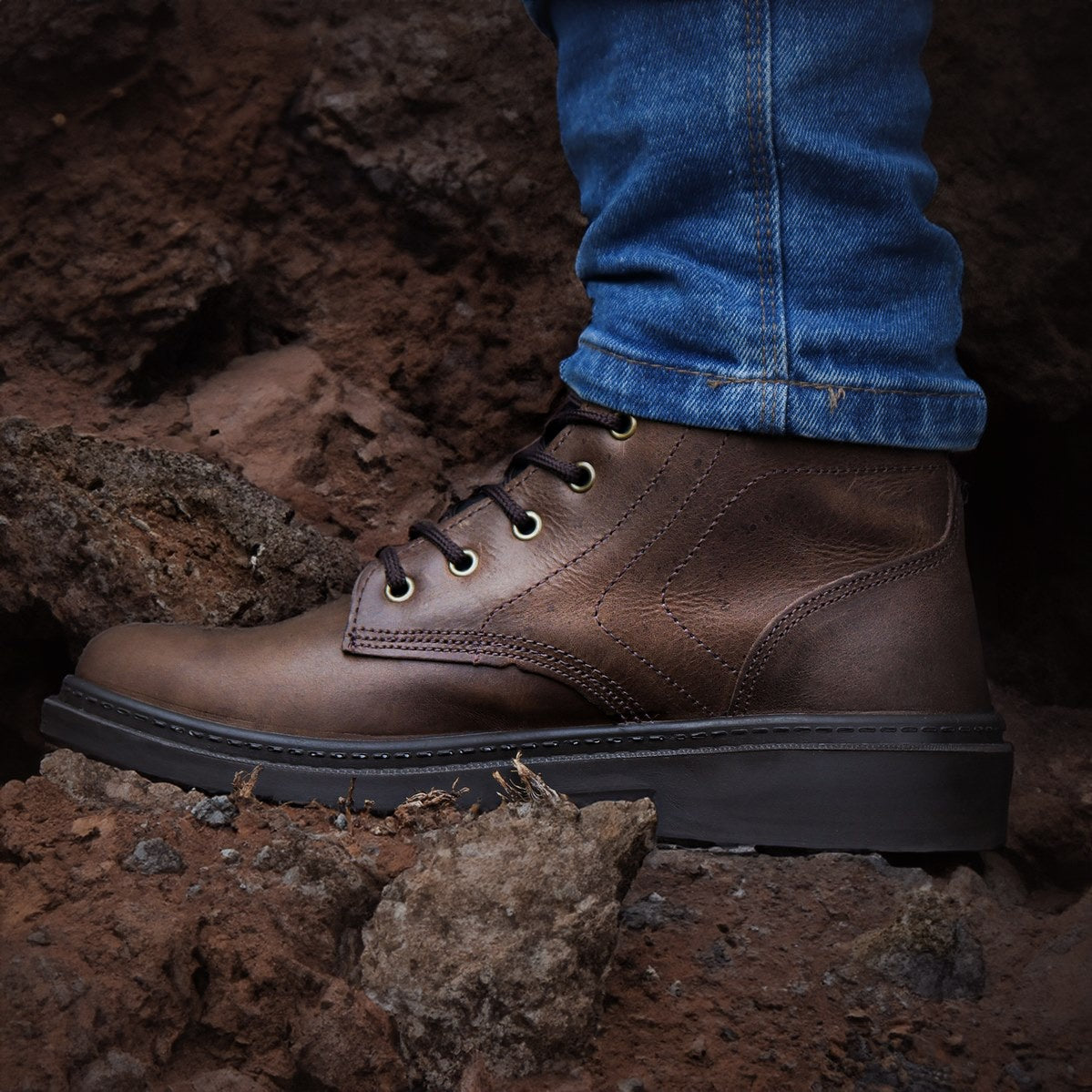 Bota Agro Brk Arizona - Couro Legítimo - Brk Agro