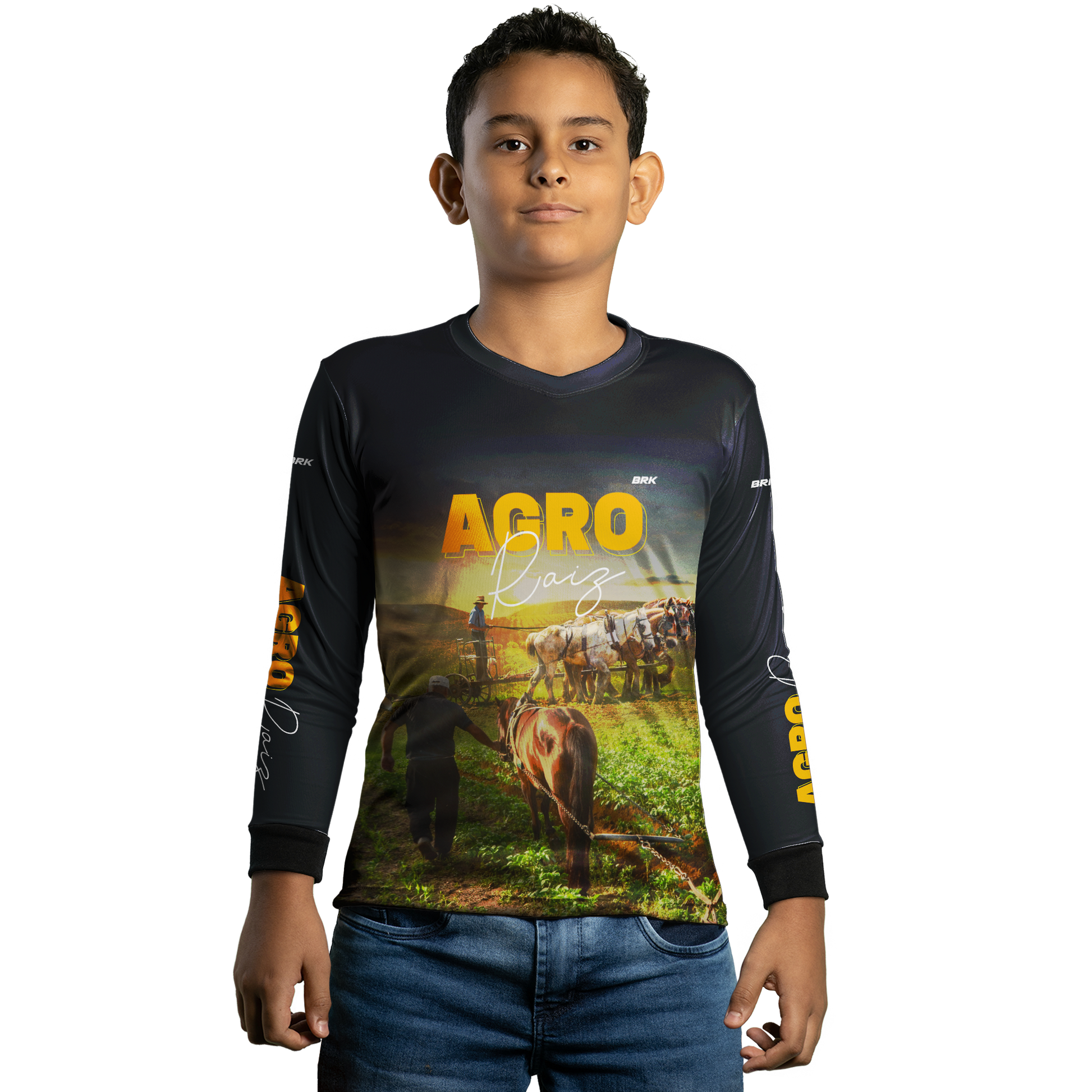 Camisa Agro Brk Agro Raíz com UV50+ - BRK AGRO