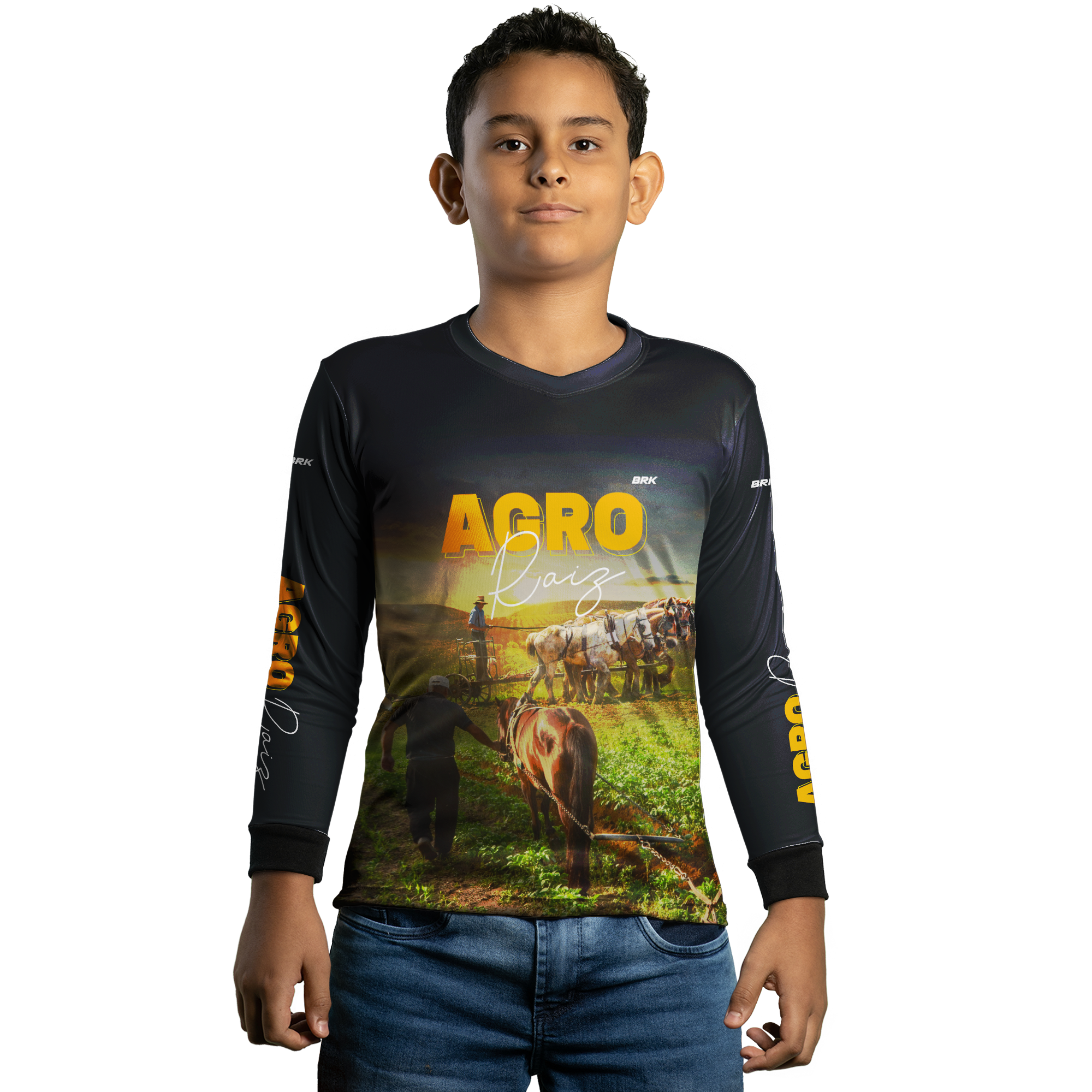 Camisa Agro Brk Agro Raíz com UV50+ - BRK AGRO