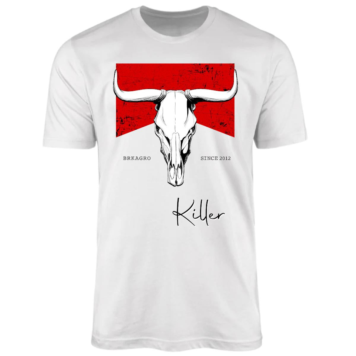 Camiseta Agro Brk Long Horn Killer com Algodão Premium - Brk Agro