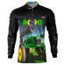 Camisa Agro Brk Preta Agro Pulverizador com UV50+ - Brk Agro