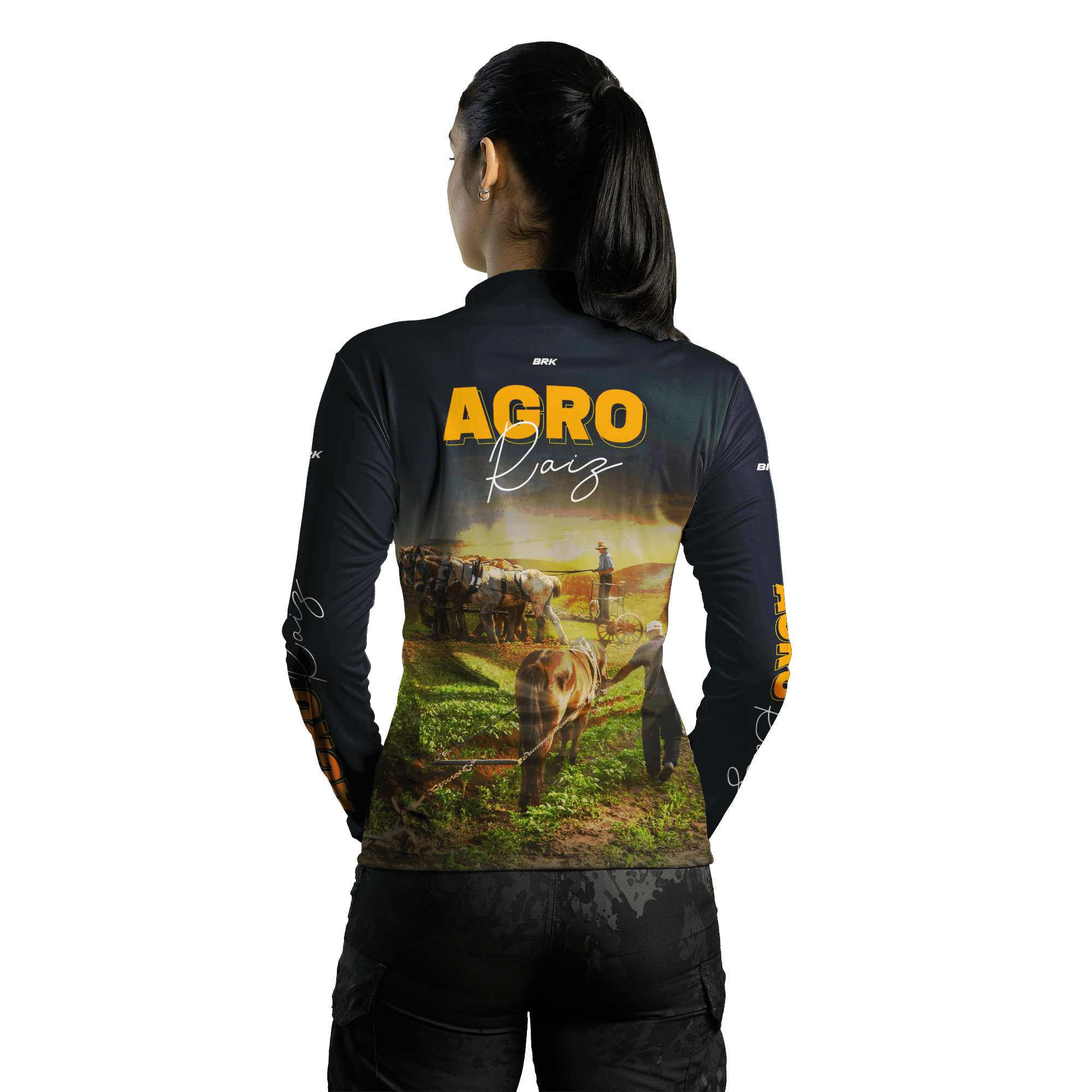 Camisa Agro Brk Agro Raíz com UV50+ - BRK AGRO