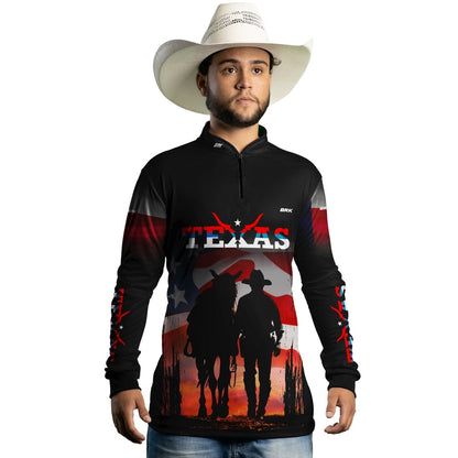 Camisa Agro Brk Texano com Proteção Solar UV50+ - Brk Agro