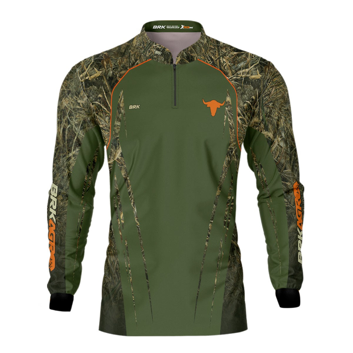 Camisa Agro Brk Agronomia Real Tree com UV50+ - Brk Agro