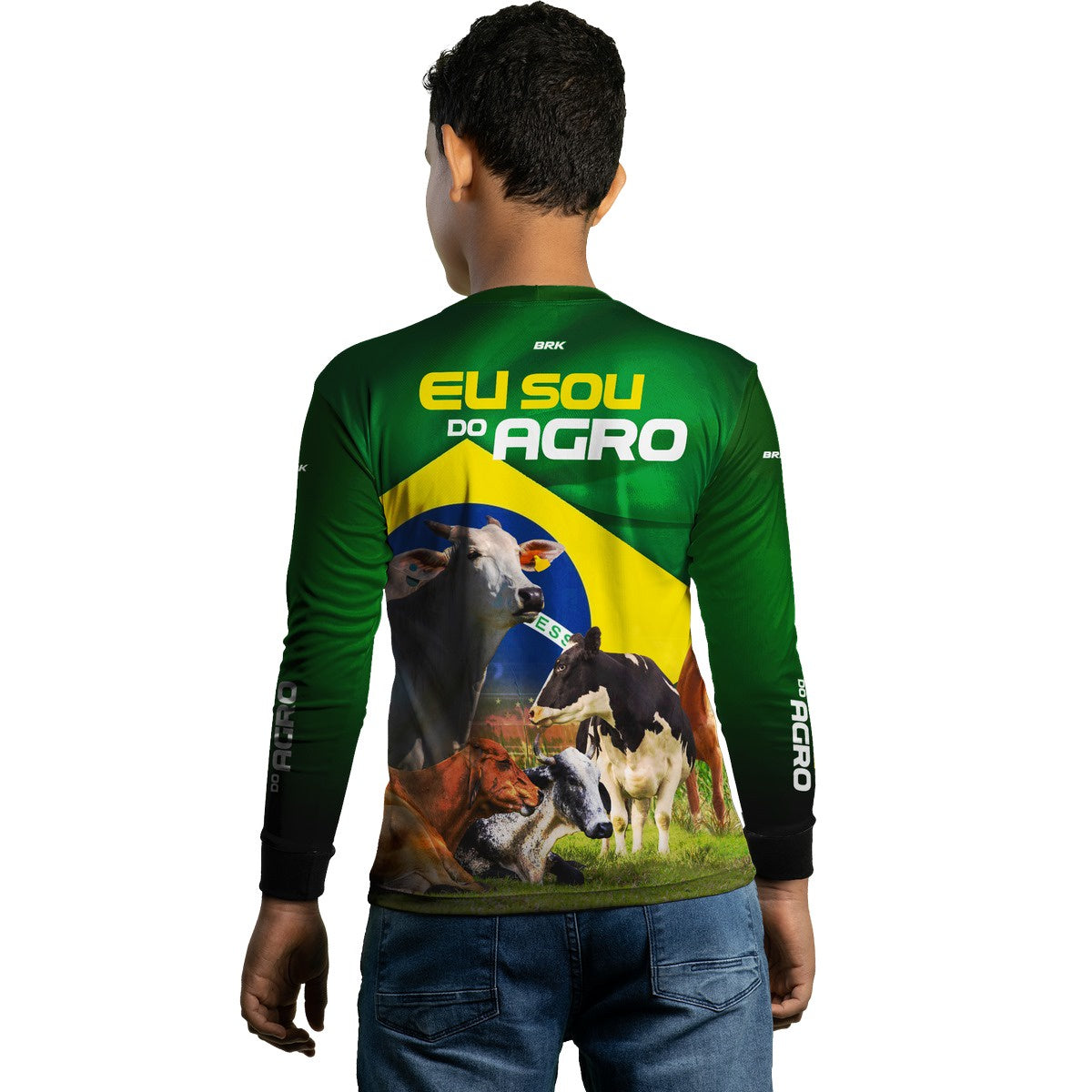 Camisa Agro Brk Eu Sou Do Agro com Proteção Solar UV50+ - BRK AGRO