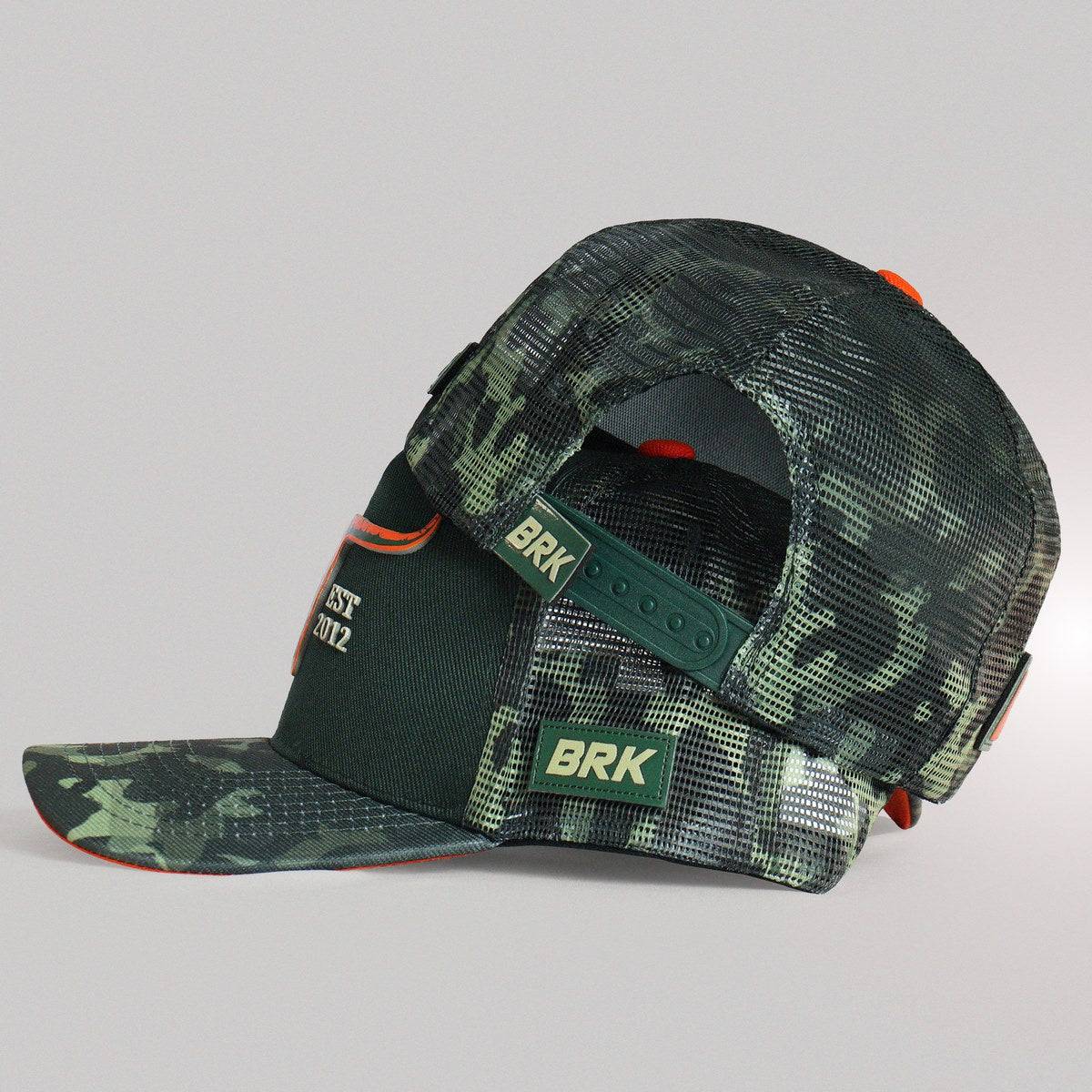 Boné Trucker Brk Agro Verde Camuflado - Brk Agro