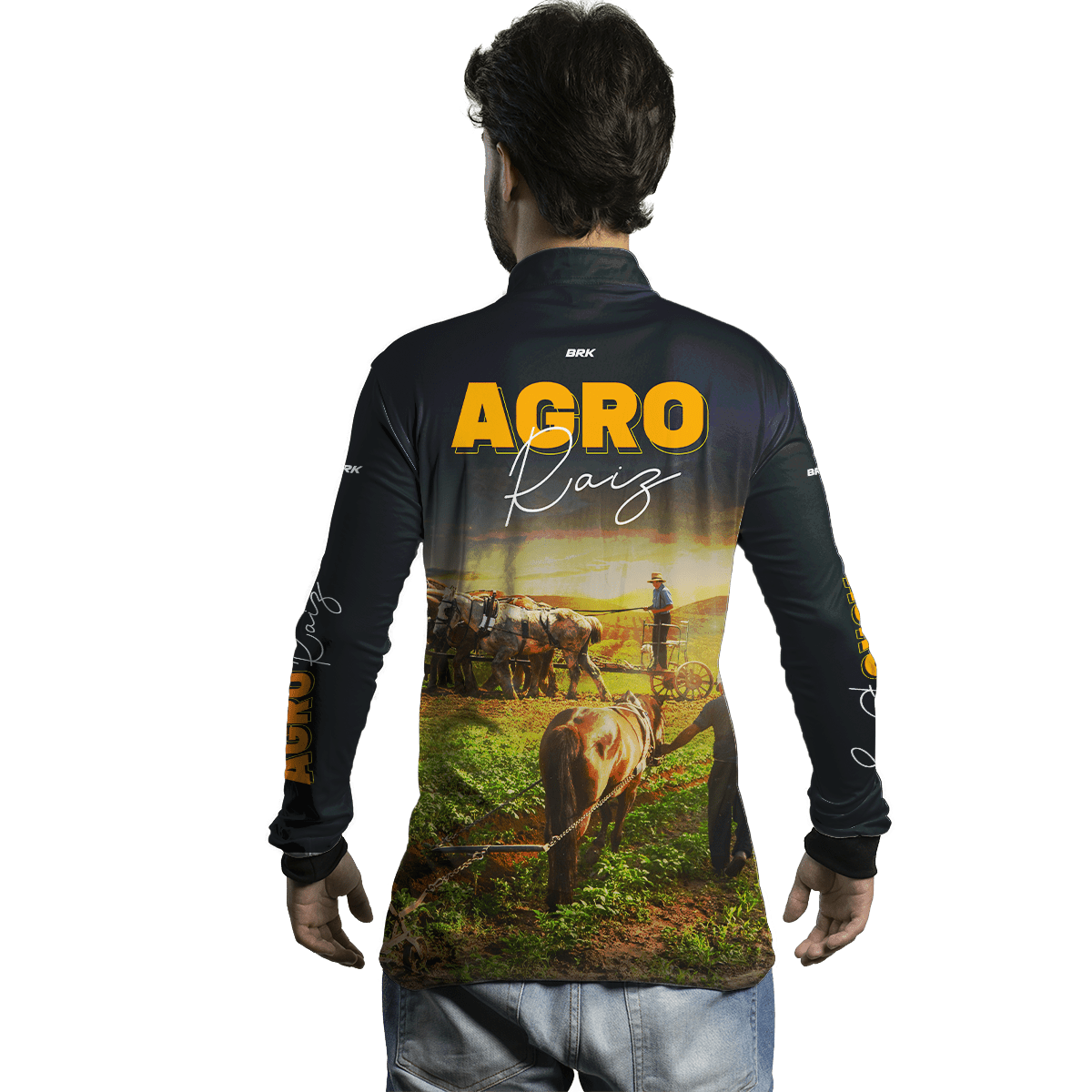 Camisa Agro Brk Agro Raíz com UV50+ - BRK AGRO