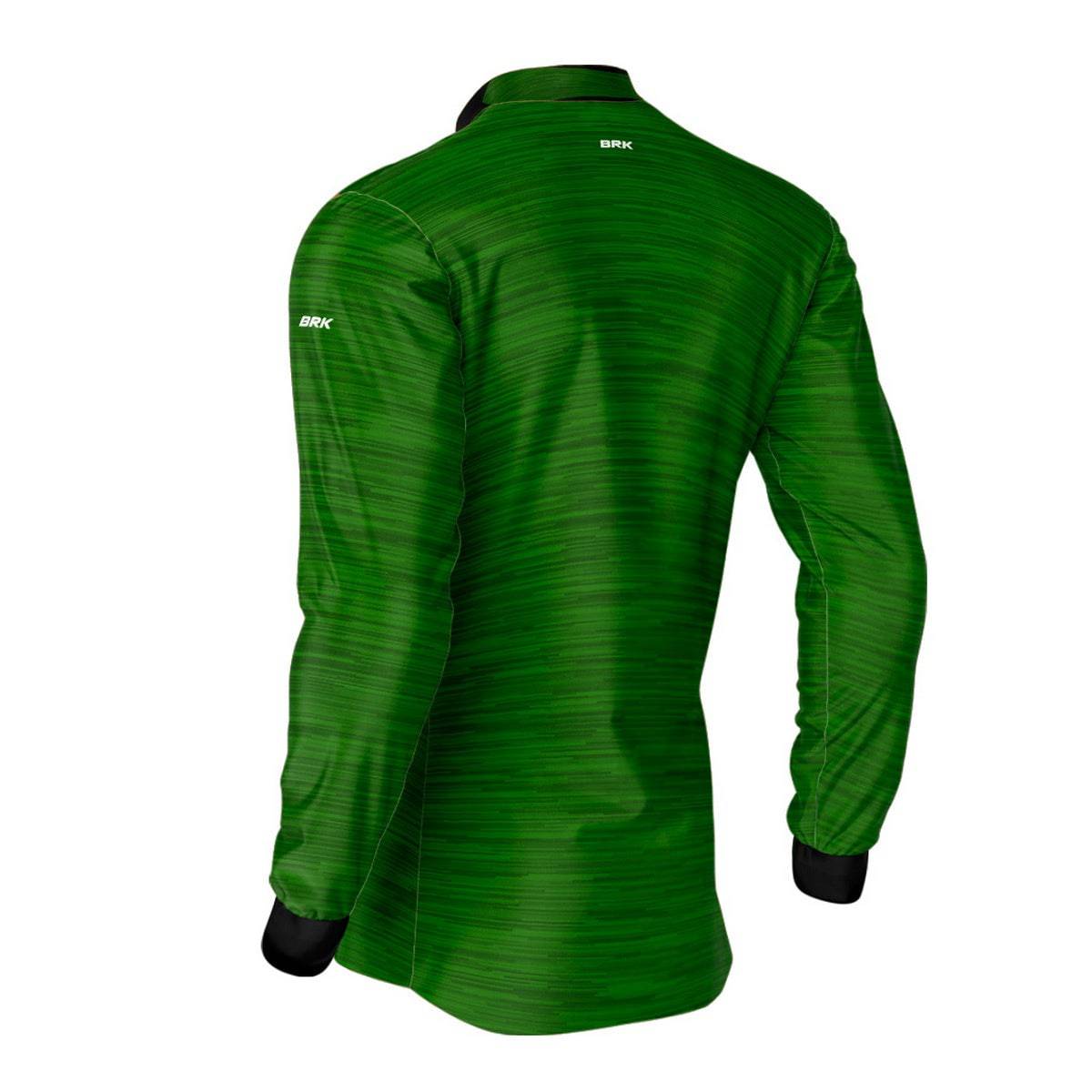Camisa Masculina Agro Brk Mescla Verde Claro com Proteção Solar UV50+ - Brk Agro