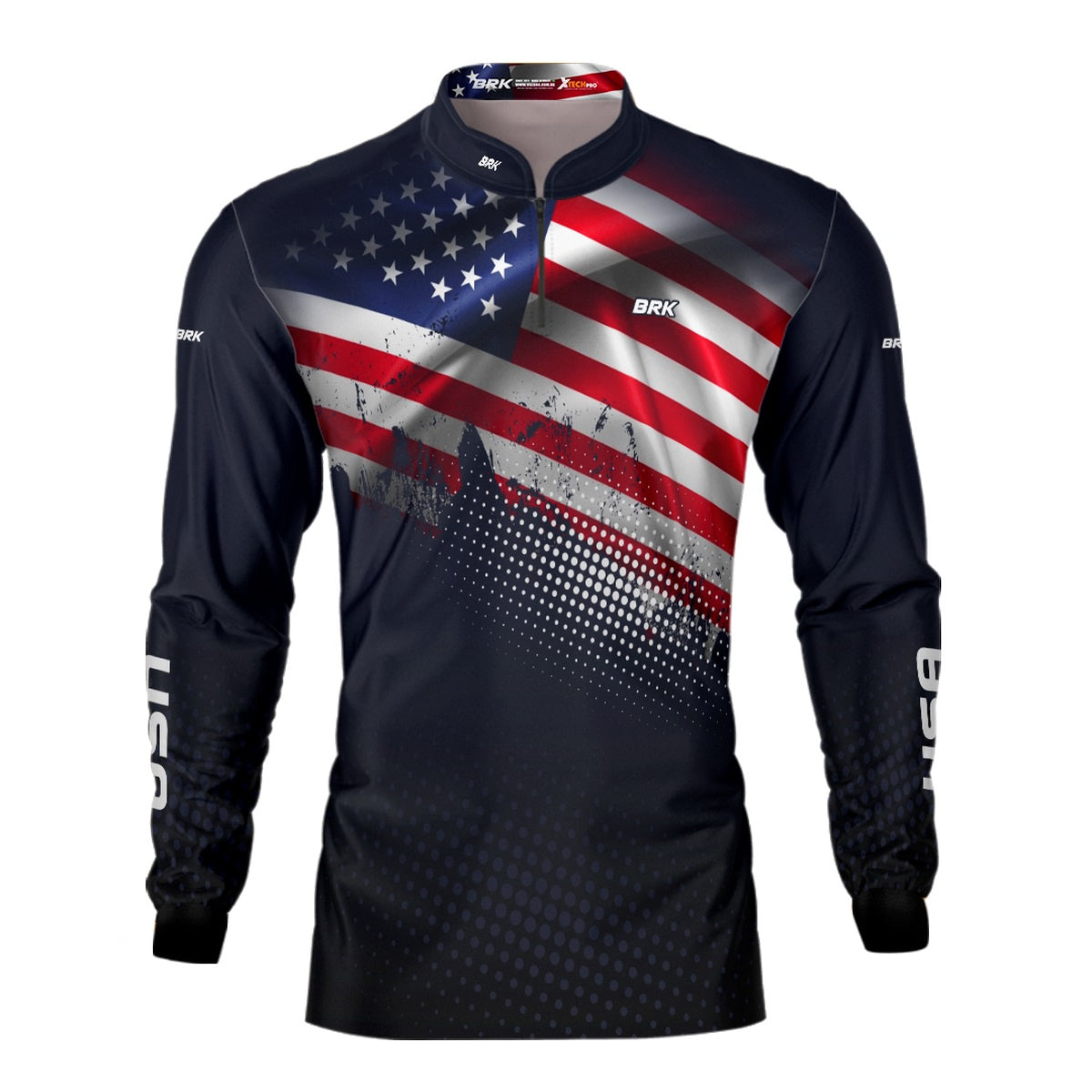 Camisa Agro Brk Estados Unidos com Proteção Solar UV50+ - Brk Agro