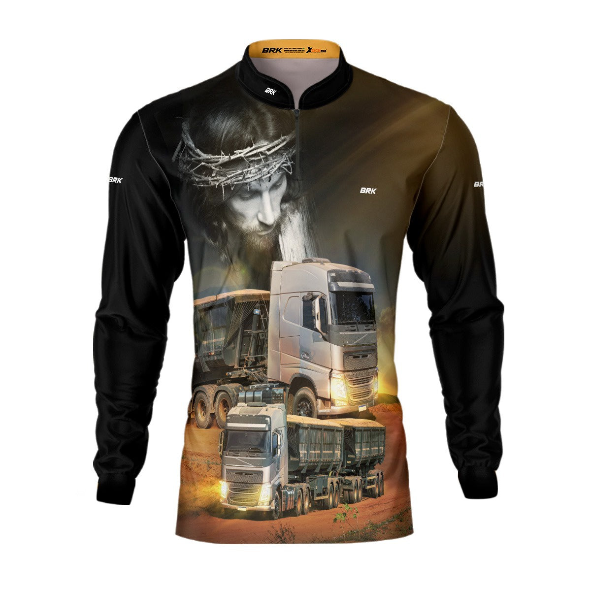 Camisa Brk Rodagem com Proteção Solar UV50 Envio Imediato - Brk Agro