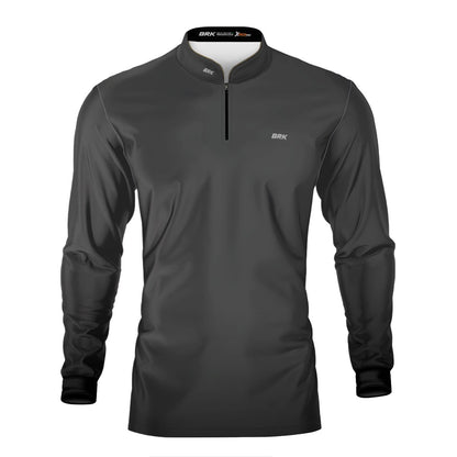 Kit 2 Camisas Básicas Brk Mescla Azul e Cinza com Proteção UV50+ - Brk Agro
