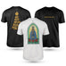 Kit Com 3 Camisetas De Algodão Coleção Nossa Senhora Aparecida - Brk Agro