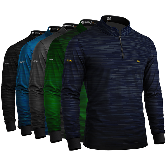 Kit 5 Camisas UV50 Uniforme Mescla Manga Longa - Brk Agro