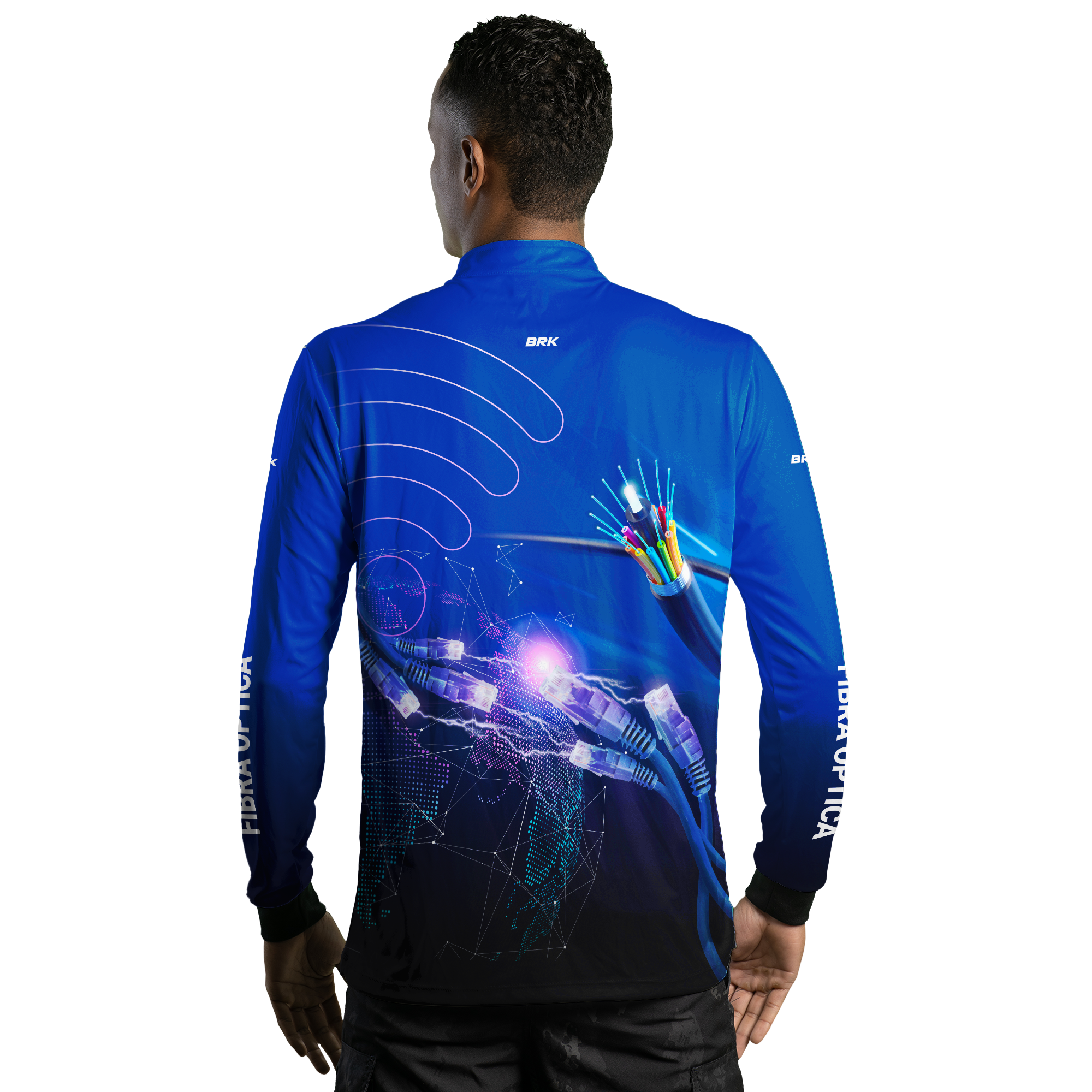 Kit 3 Camisas Tecnologia Fibra Óptica com Proteção Solar UV50+ - Brk Agro