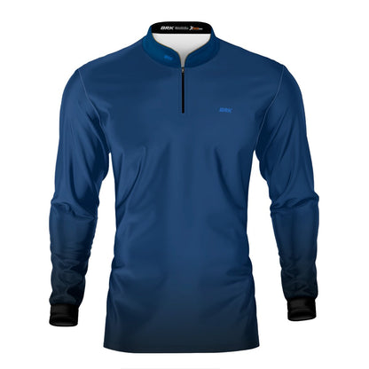 Kit Uniforme 3 Camisas Térmicas com Proteção Solar Azul e Preta - Brk Agro