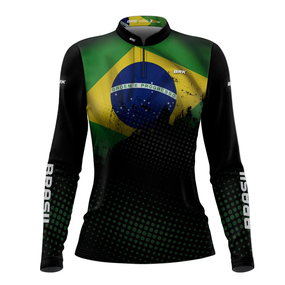 Kit Casal Camisas UV50+ Brk Brasil - Brk Agro