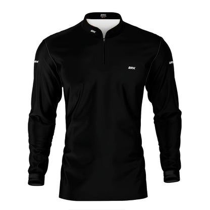 Kit Uniforme 3 Camisas Térmicas com Proteção Solar Azul e Preta - Brk Agro