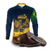 Kit Sistema é Bruto: Camisa Carregadeira Wheel Loader + Botina Marrom Agro Brk