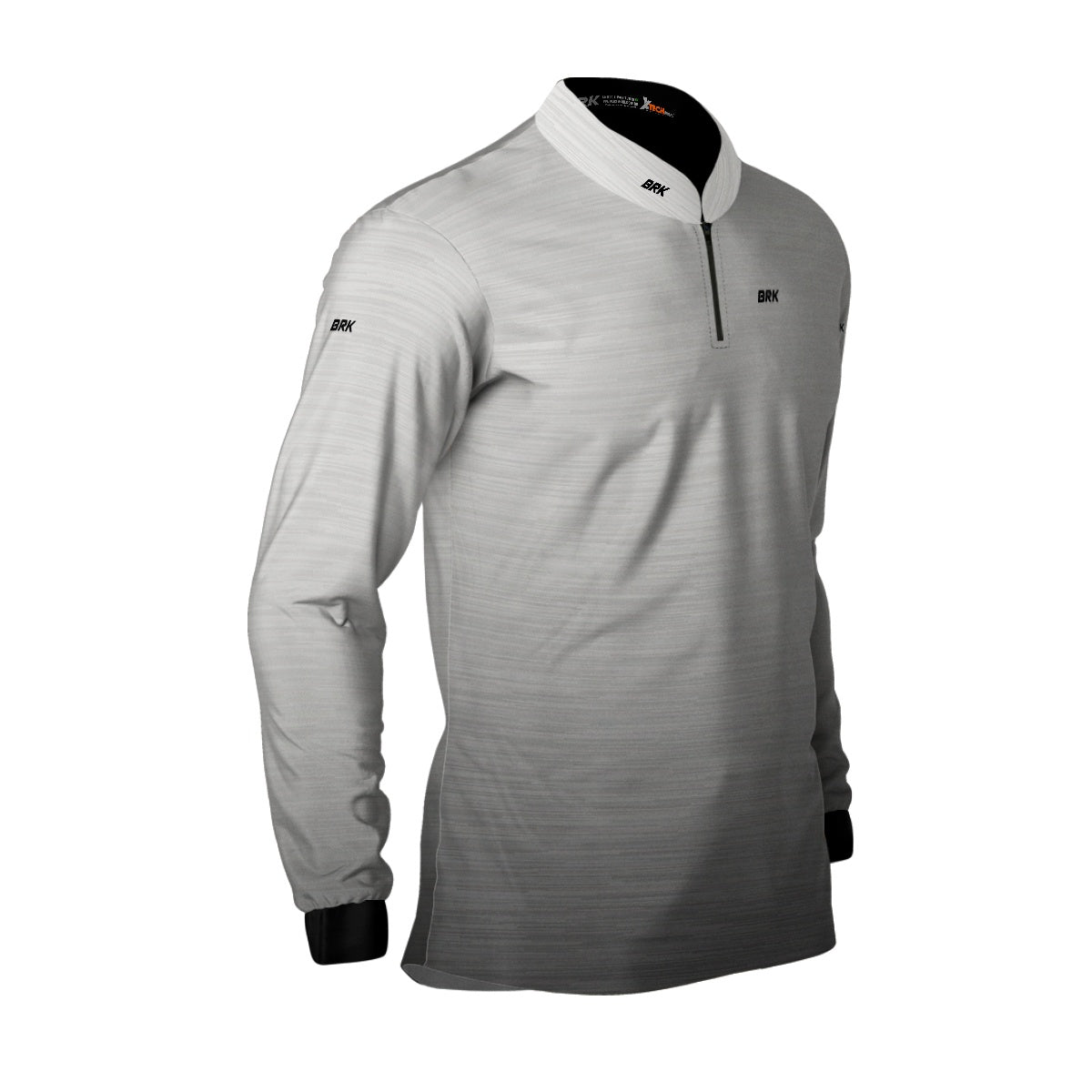 Camisa Masculina Agro Brk Mescla Branca com Proteção Solar UV50+ - Brk Agro