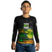 Camisa Infantil Agro Brk O Agro Não Para Trator Verde com UV50+ - Brk Agro