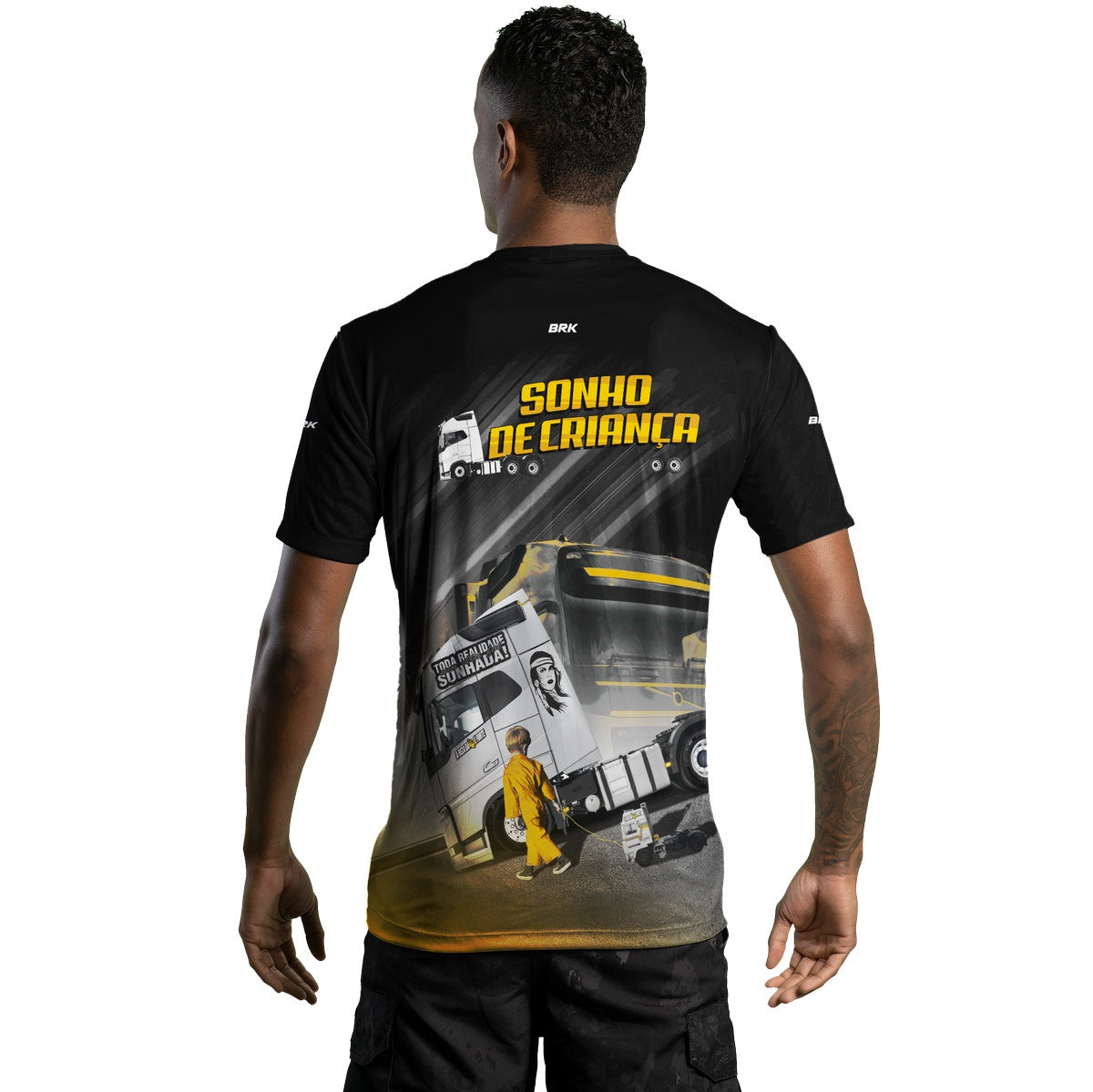 Camiseta Agro Brk Sonho de Criança com Proteção Solar UV50+ - Brk Agro