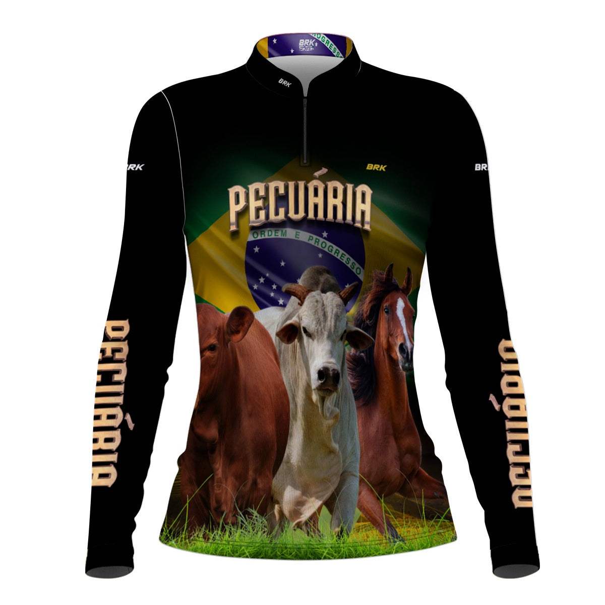 Camisa Feminina Agro Brk Pecuária com UV50+ - Brk Agro